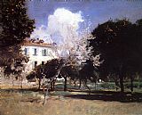 John Singer Sargent House and Garden painting